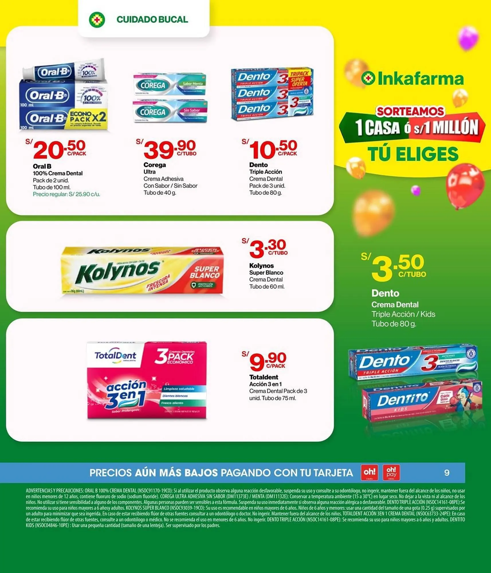 Catalogo de Catálogo InkaFarma 4 de octubre al 31 de octubre 2025 - Pag 9