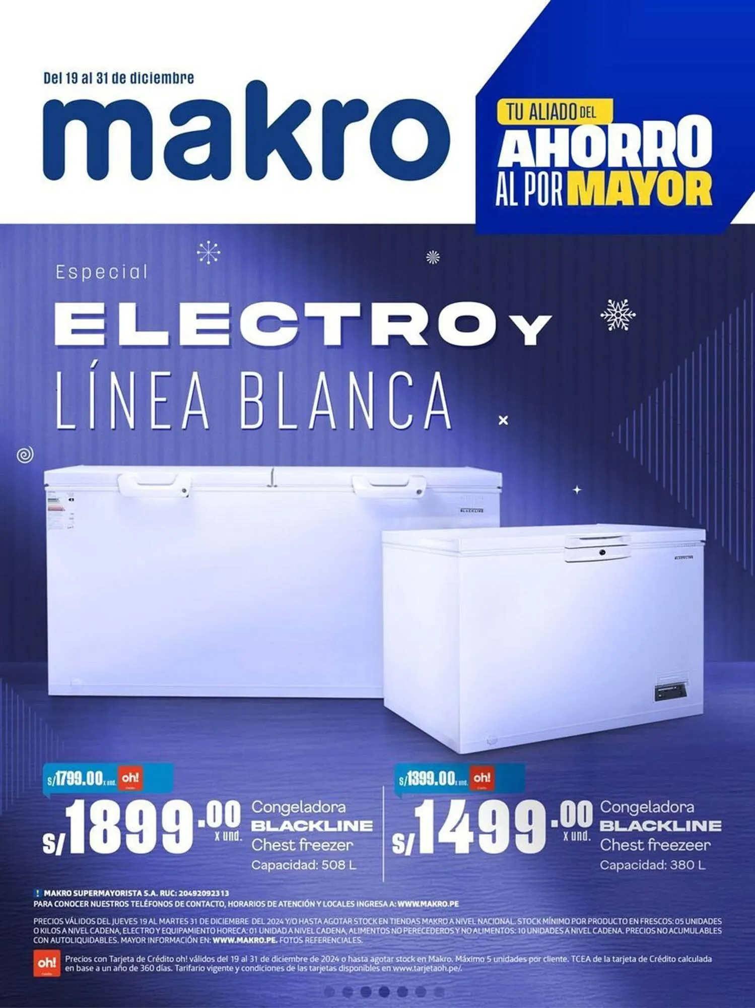 Catalogo de Catálogo Makro 20 de diciembre al 31 de diciembre 2024 - Pag 1