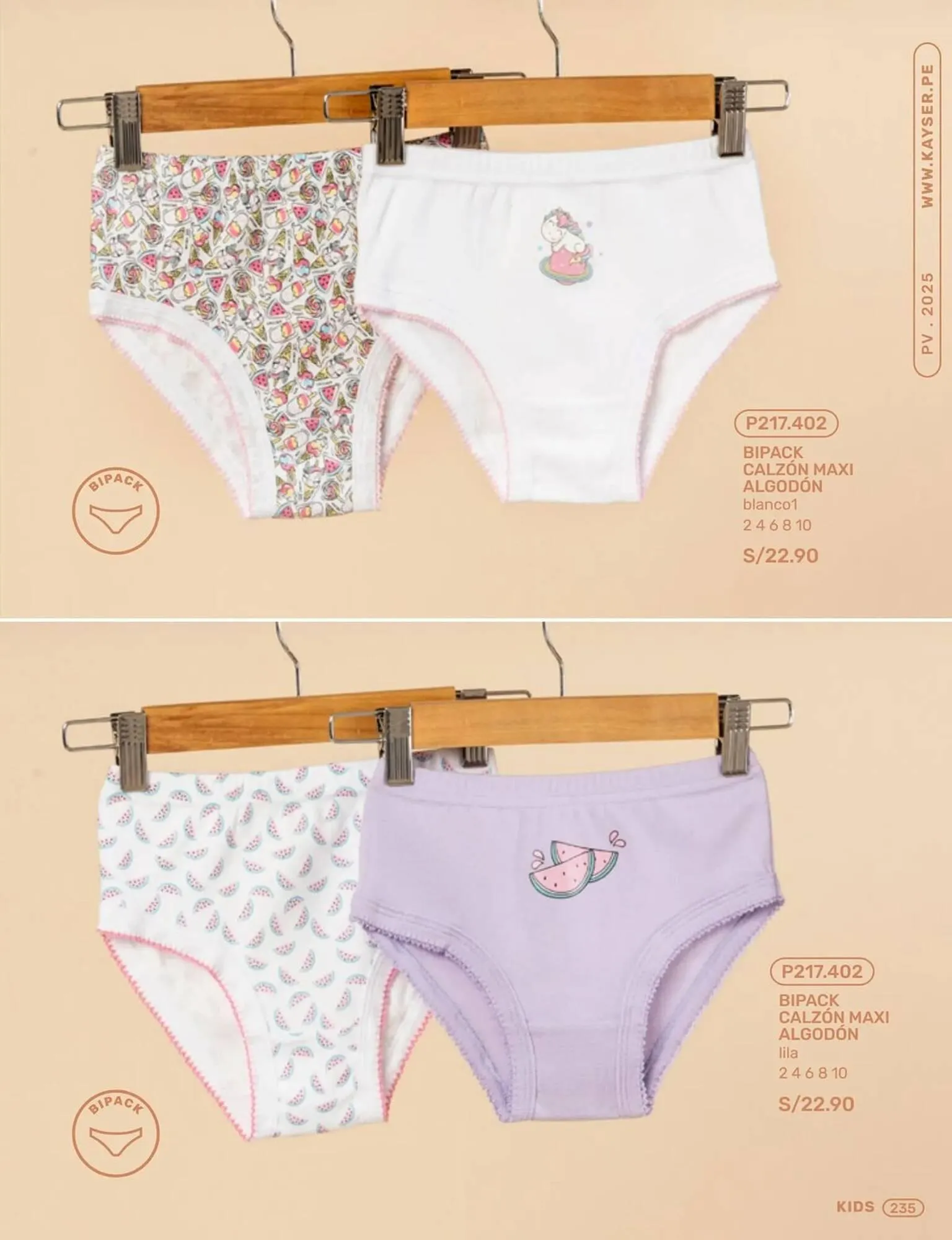 Catalogo de Catálogo Kayser 21 de octubre al 31 de marzo 2025 - Pag 235