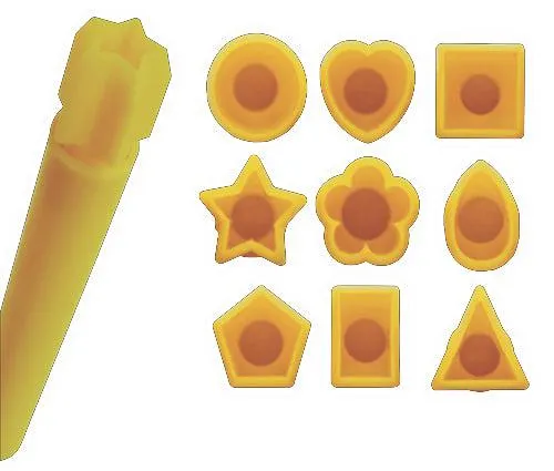 Cortadores Arti Creativo Kit Mosaico para Plastilina