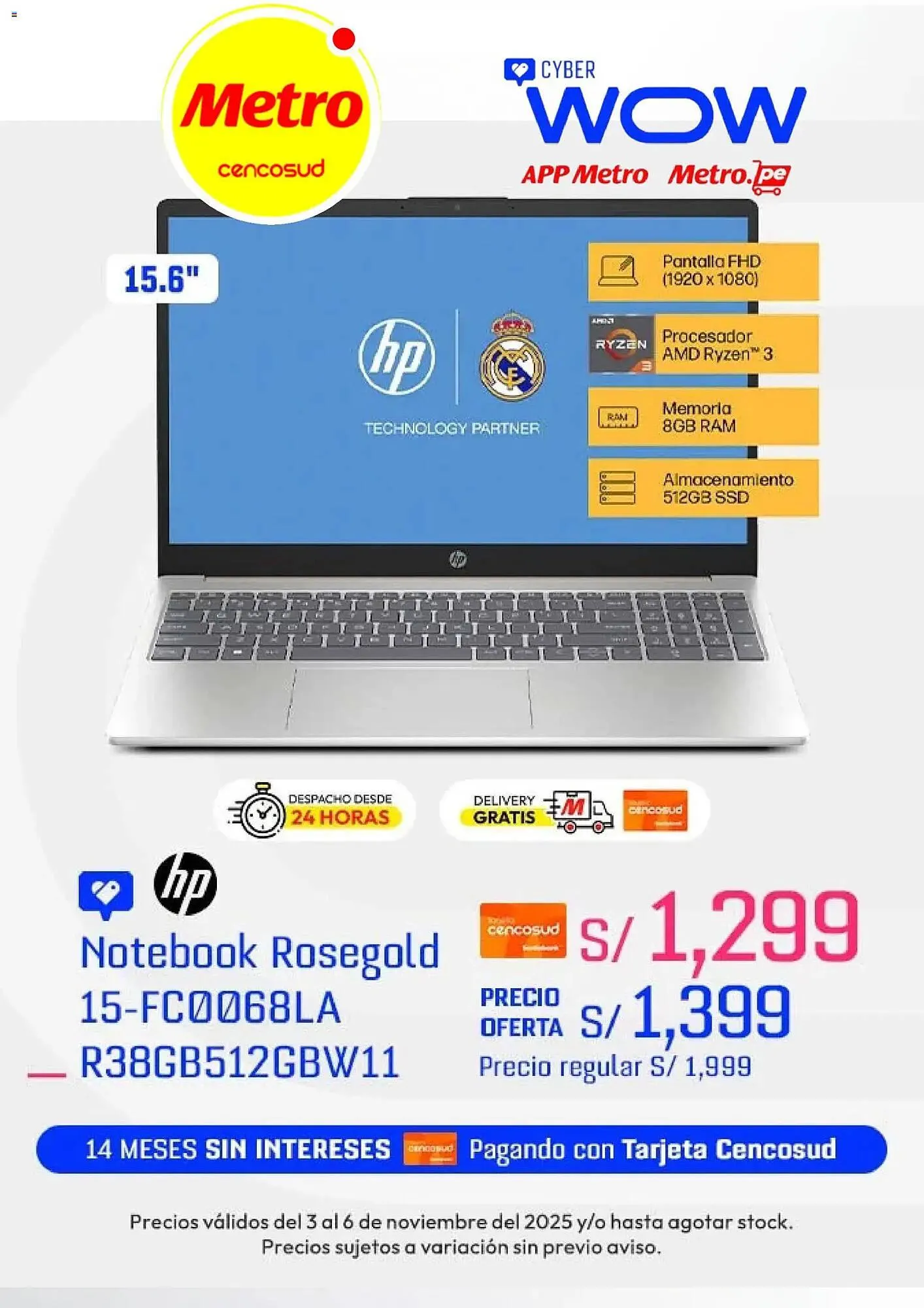 Catalogo de Catálogo Metro 3 de noviembre al 6 de noviembre 2025 - Pag 5