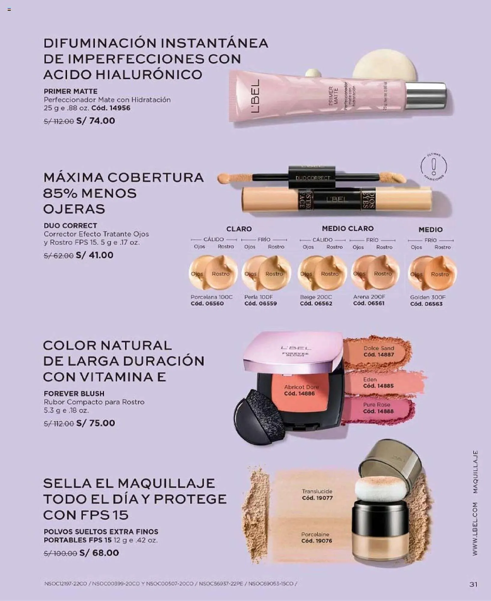 Catalogo de Catálogo L'Bel 28 de mayo al 17 de junio 2024 - Pag 31