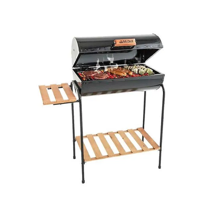 Parrilla Mr Grill Cilíndrica con Tapa
