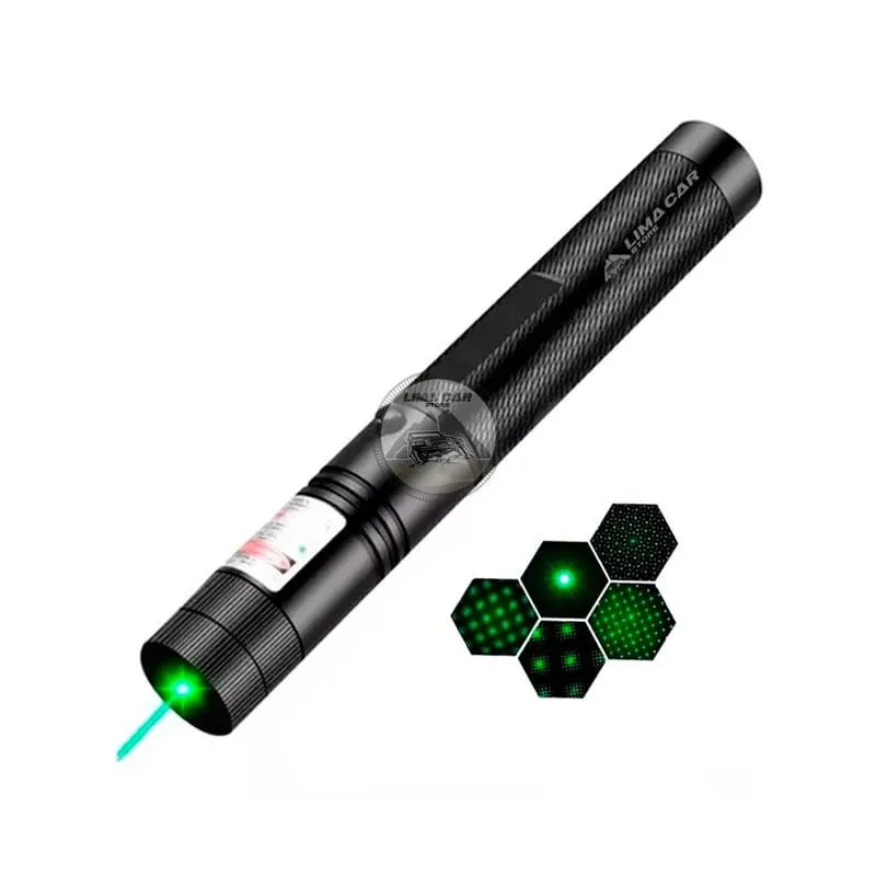 Puntero Láser Verde 10km largo alcance Recargable Cafini