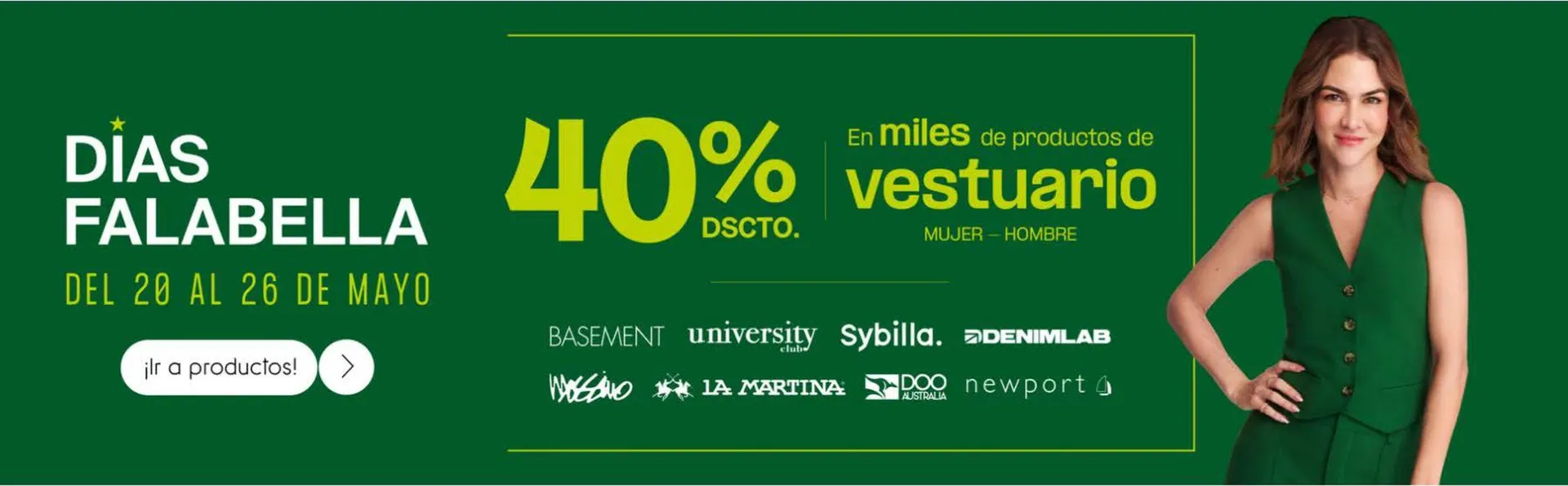 Catalogo de Días Falabella 20 de mayo al 26 de mayo 2024 - Pag 1