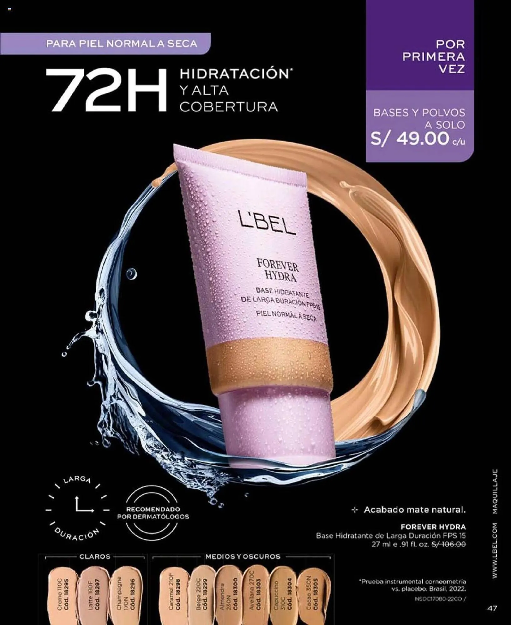 Catalogo de Catálogo L'Bel 3 de diciembre al 31 de diciembre 2023 - Pag 47