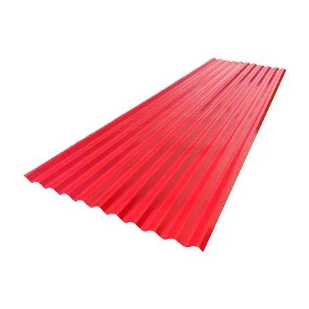 Techo calamina metálica Roja 0.23mm 3.60x0.80m Werken