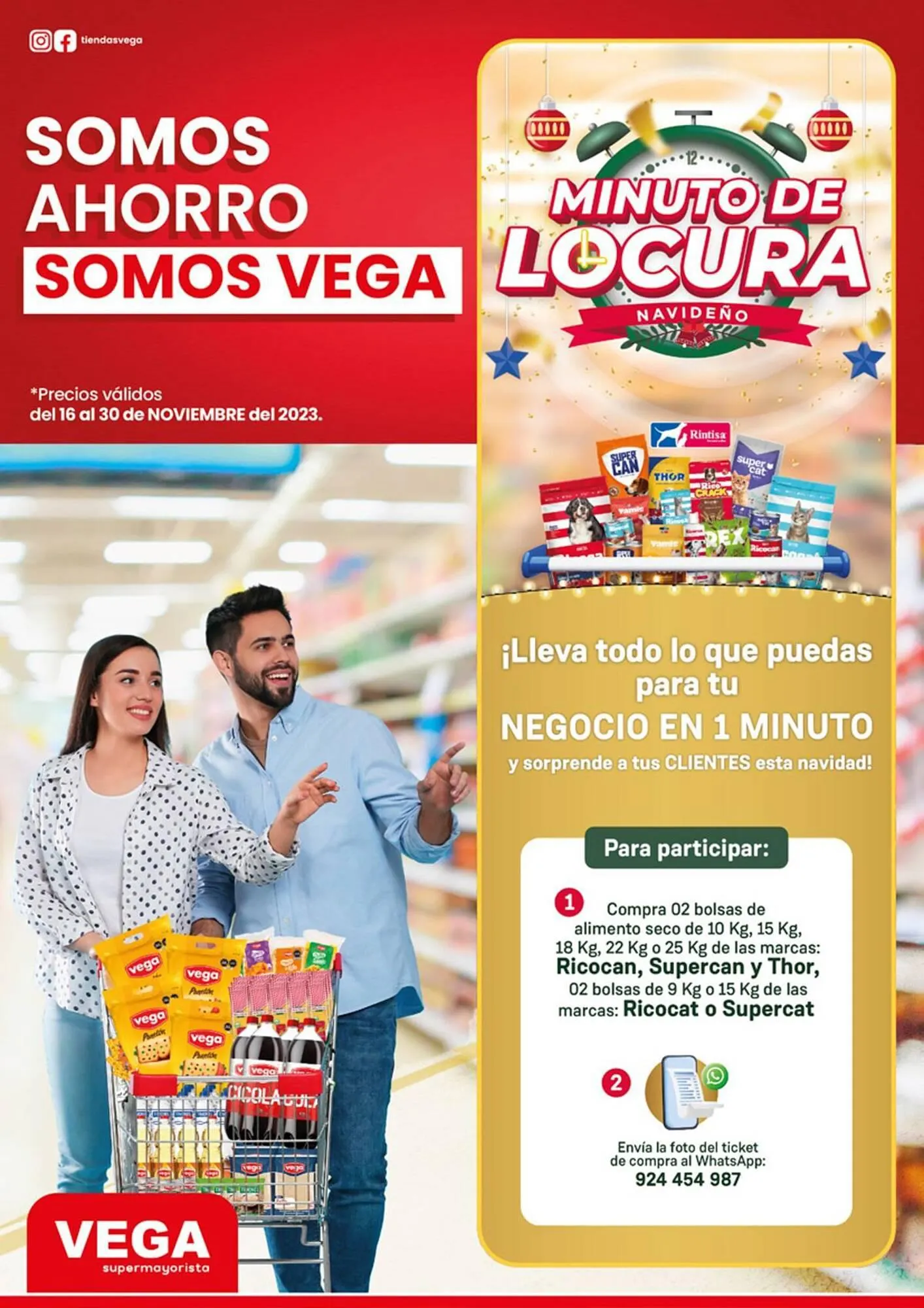 Catalogo de Catálogo Vega 27 de noviembre al 30 de noviembre 2023 - Pag 1