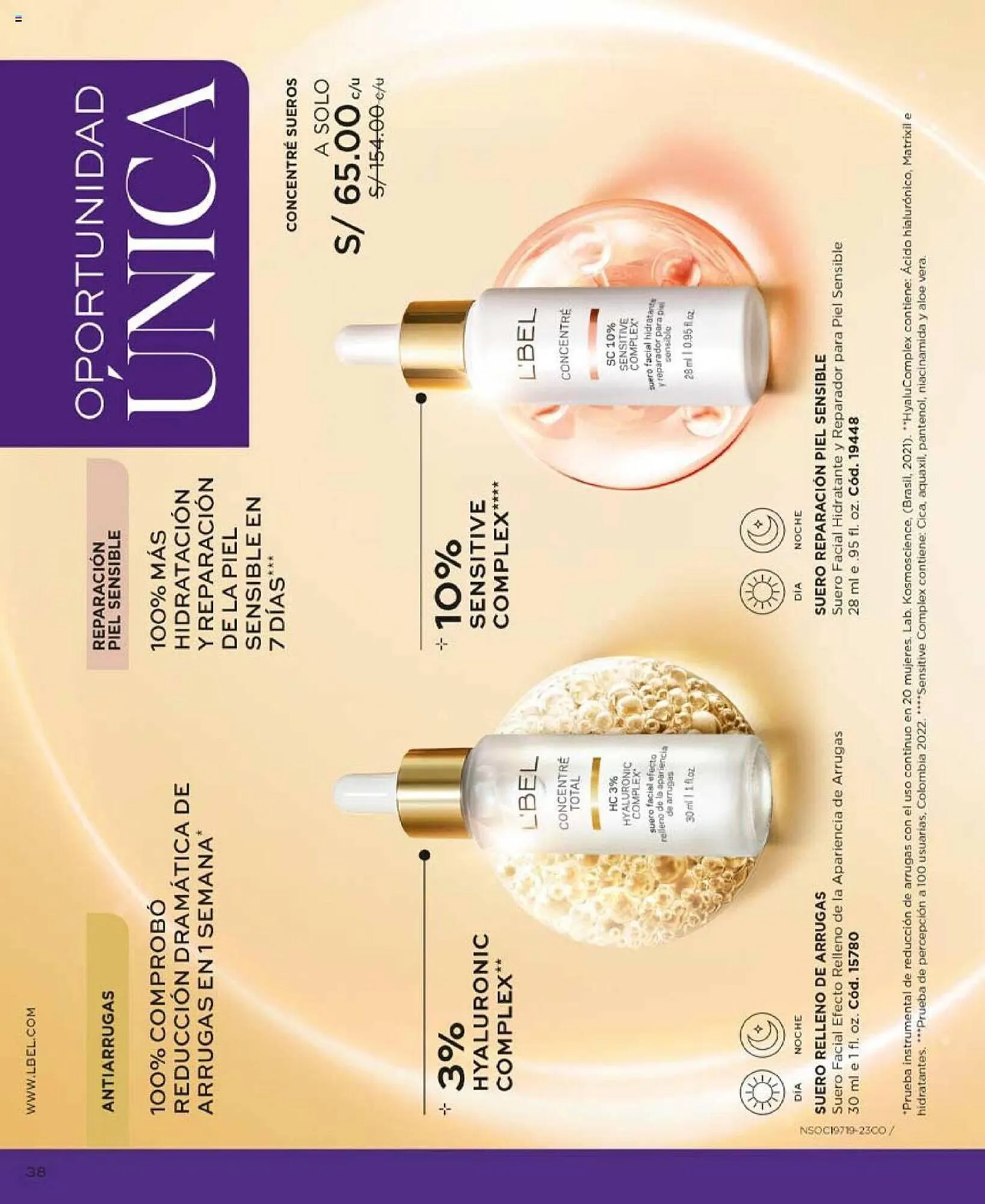 Catalogo de Catálogo L'Bel 28 de enero al 17 de febrero 2024 - Pag 38