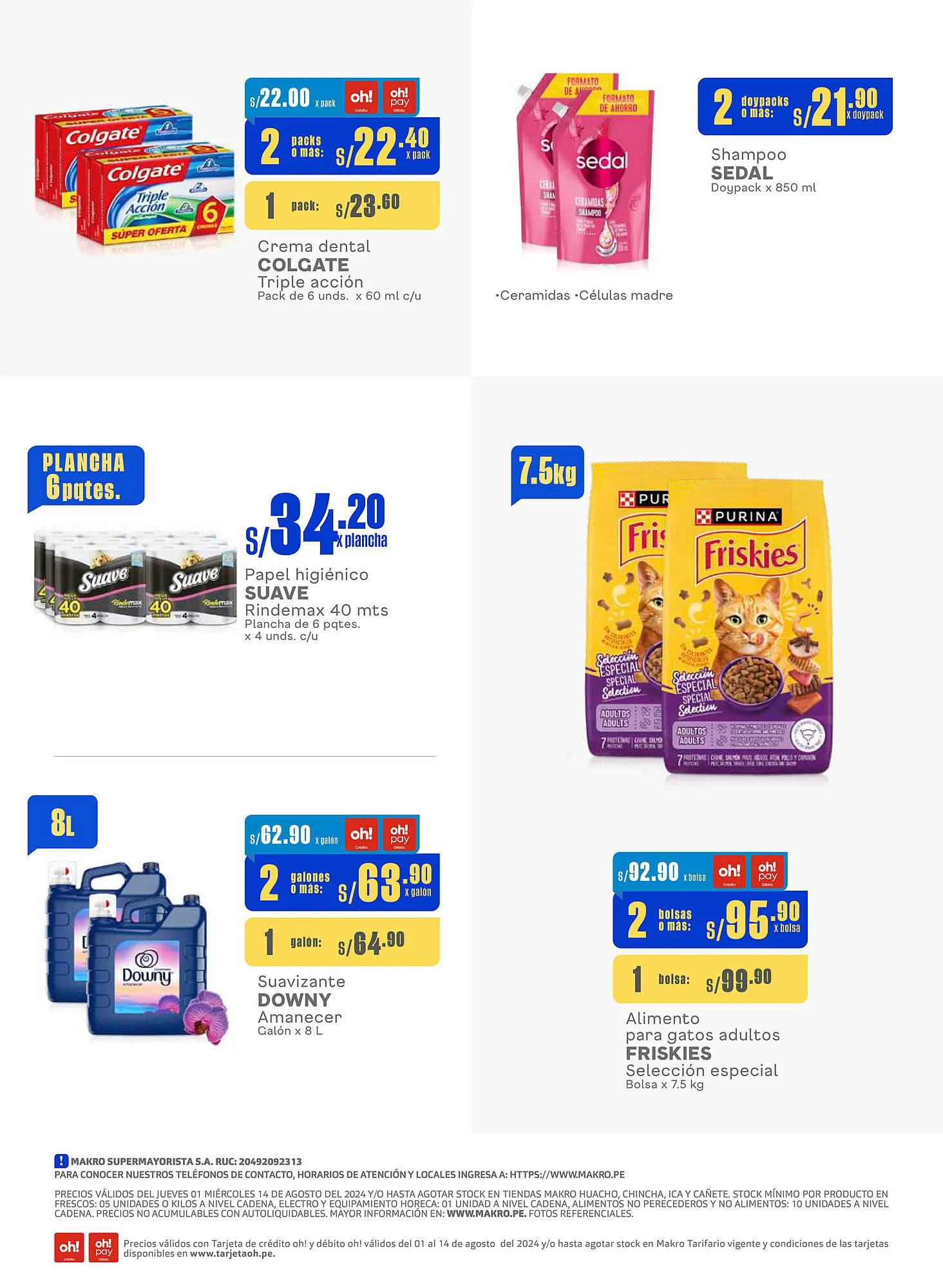 Catalogo de Catálogo Plaza Vea 1 de agosto al 14 de agosto 2024 - Pag 4