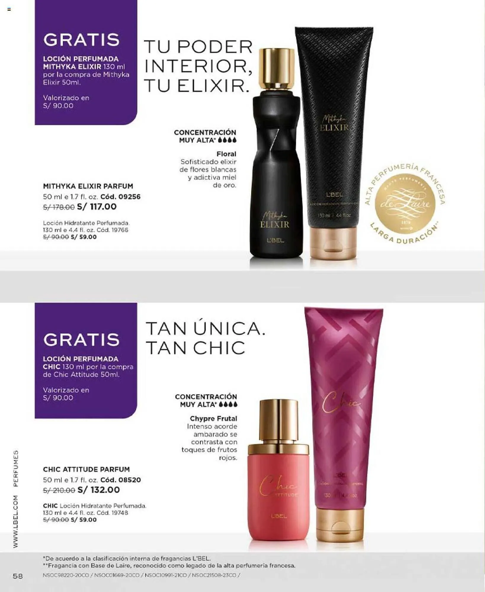 Catalogo de Catálogo L'Bel 28 de enero al 17 de febrero 2024 - Pag 58