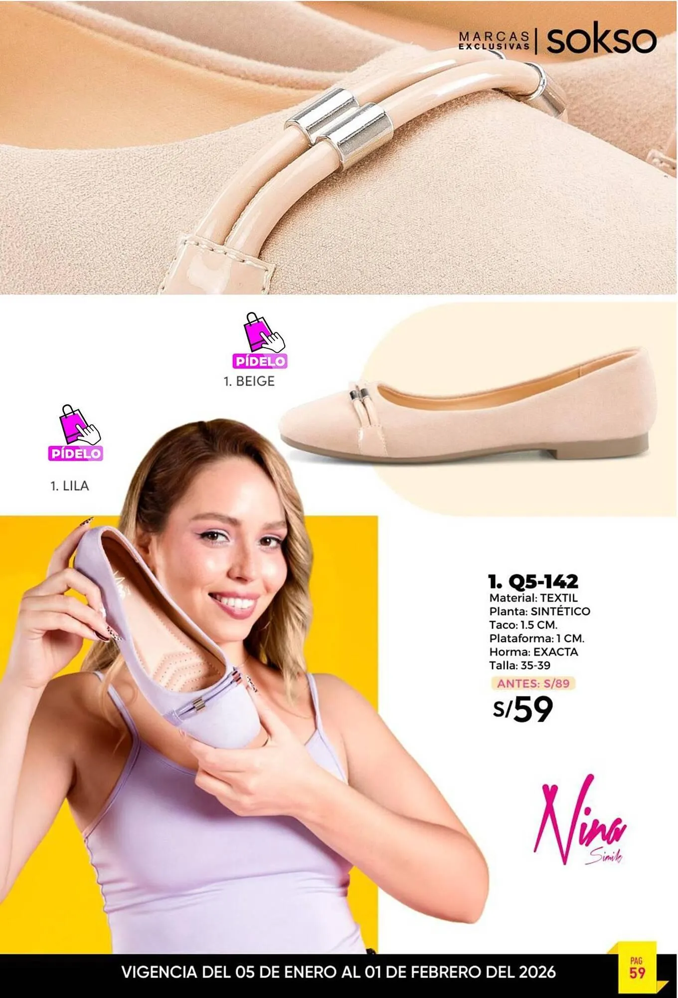 Catalogo de Catálogo Sokso 5 de enero al 1 de febrero 2026 - Pag 59