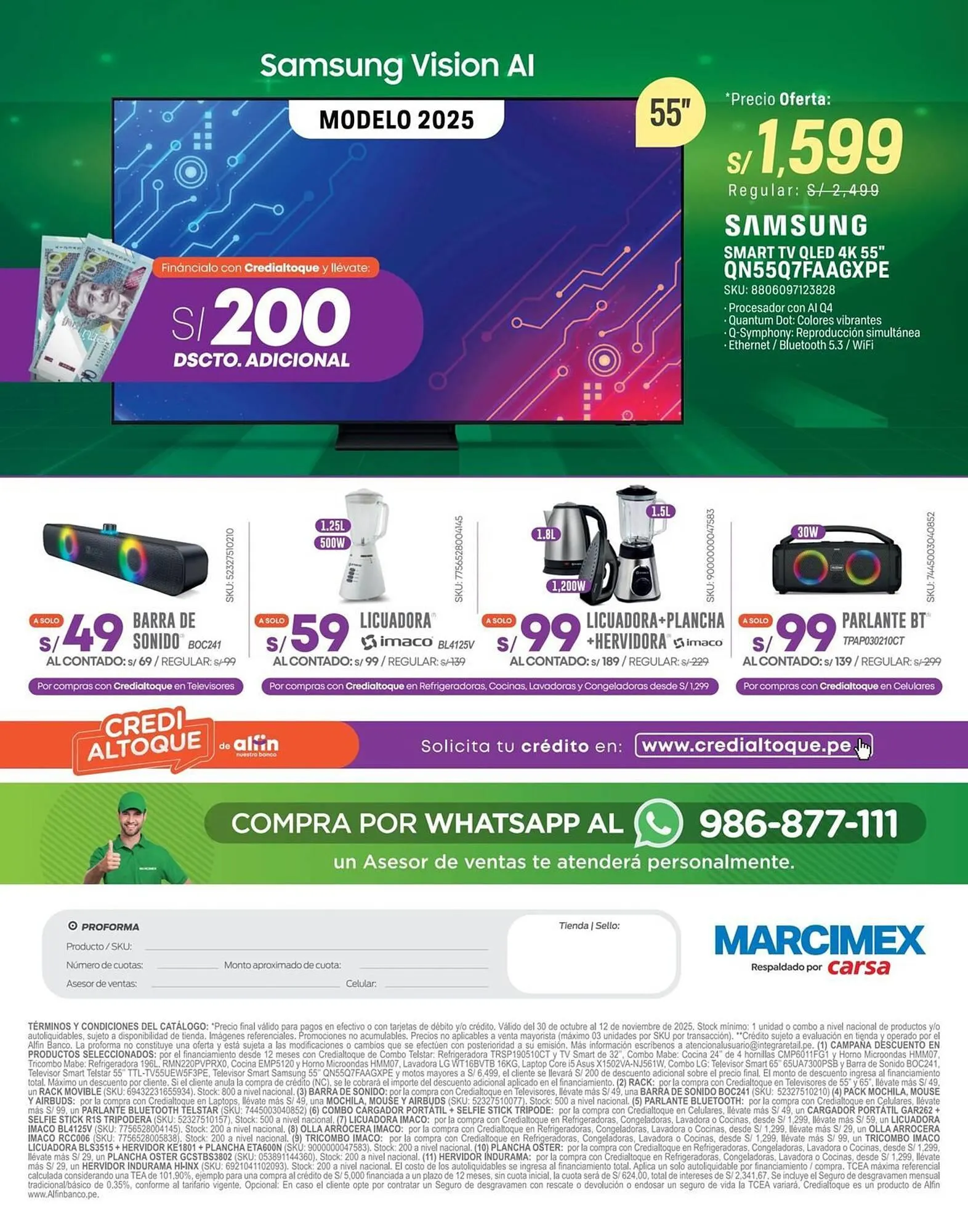 Catalogo de Catálogo Marcimex 1 de noviembre al 12 de noviembre 2025 - Pag 4