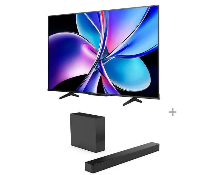 Televisor Hisense Smart TV 75" QLED 4K UHD 75Q7QG + Hisense Soundbar HS2100 2.1CH 240W