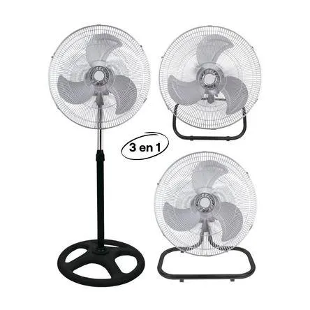 Ventilador Industrial 3 en 1 18\" FS45-31 Negro Orange - 3 Velocidades