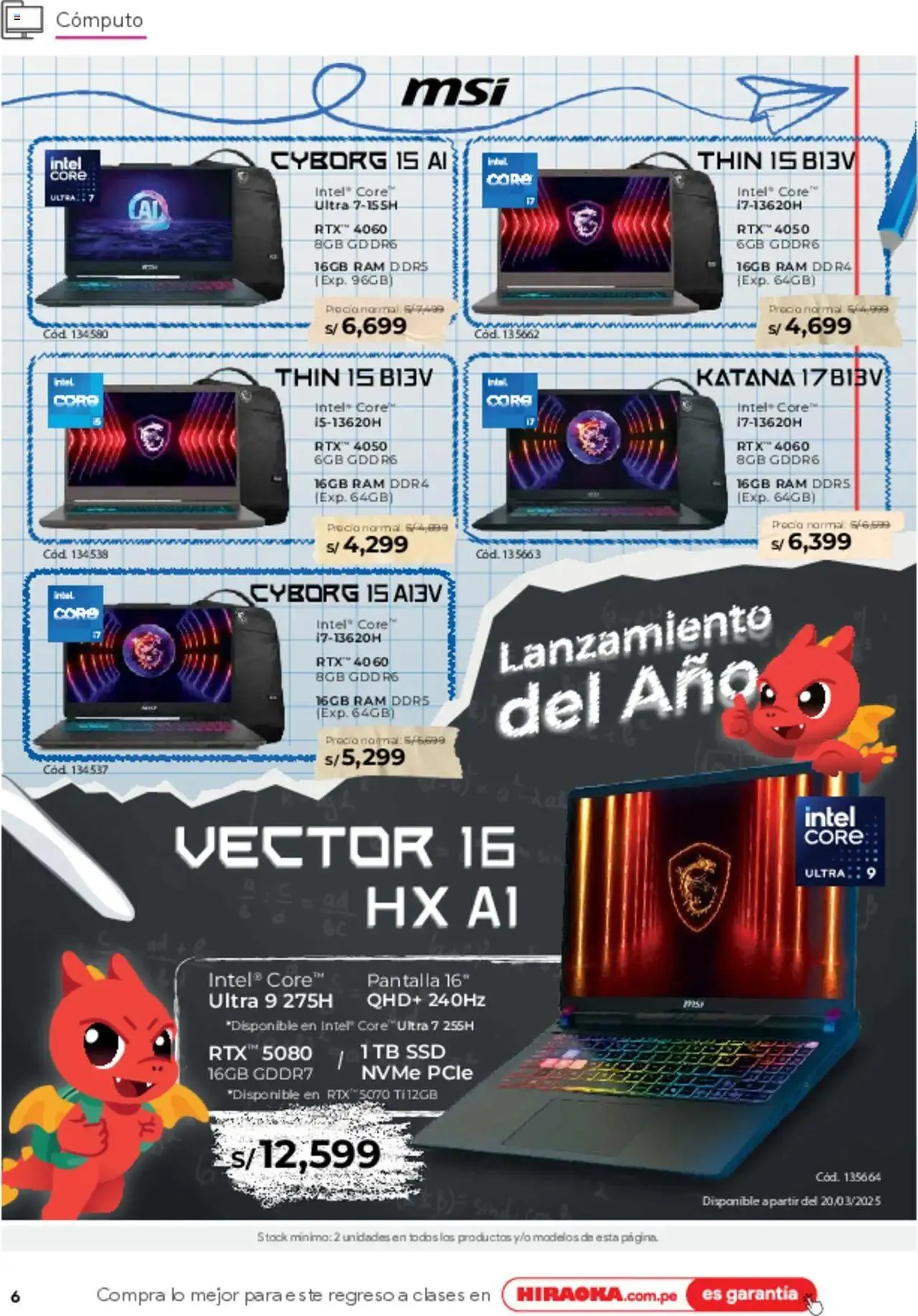 Catalogo de Hiraoka - De vuelta a clases 8 de marzo al 31 de marzo 2025 - Pag 6