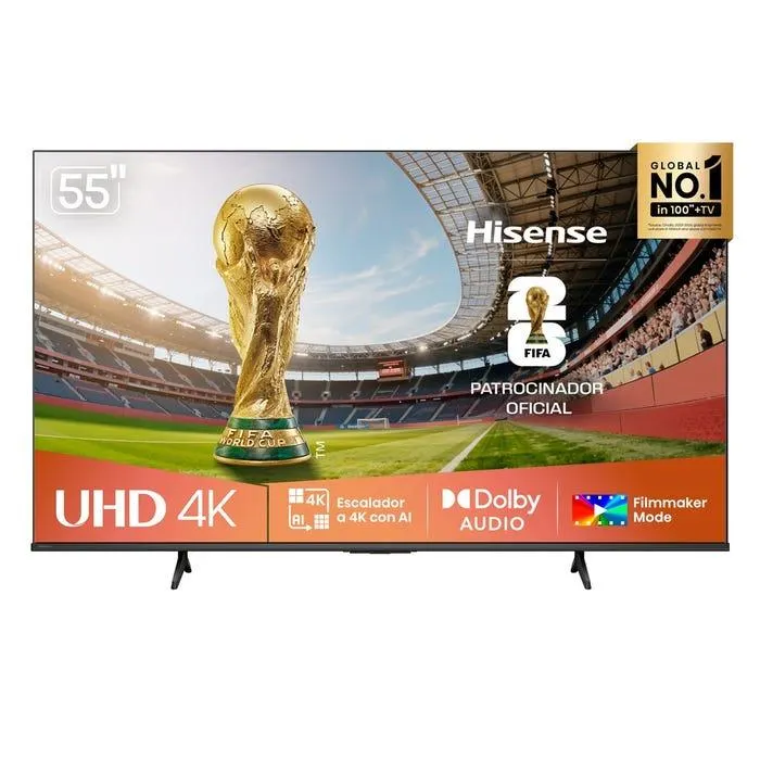 TV Hisense 55" LED 4K UHD Smart TV 55A5NV