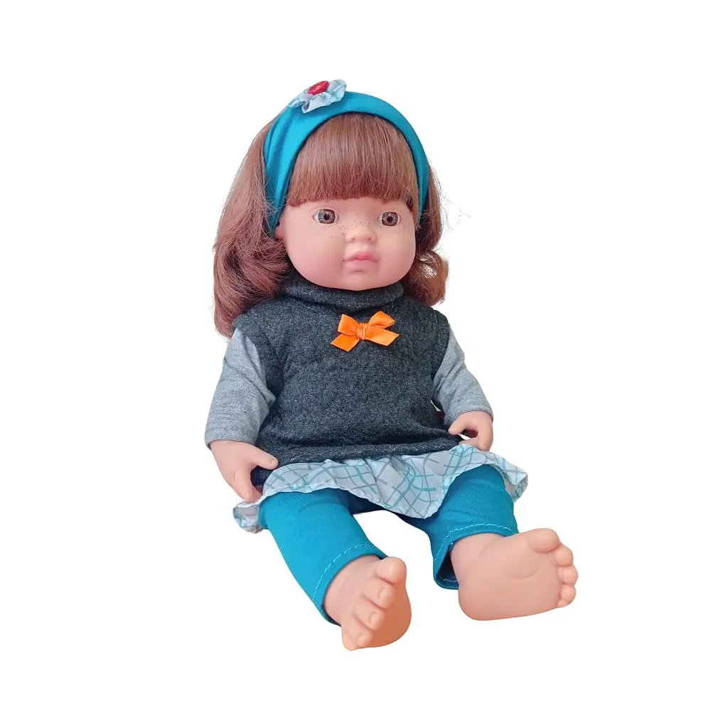 MUÑECA CAUCASICA PELIRROJA ML31150 MUÑECAS MINILAND