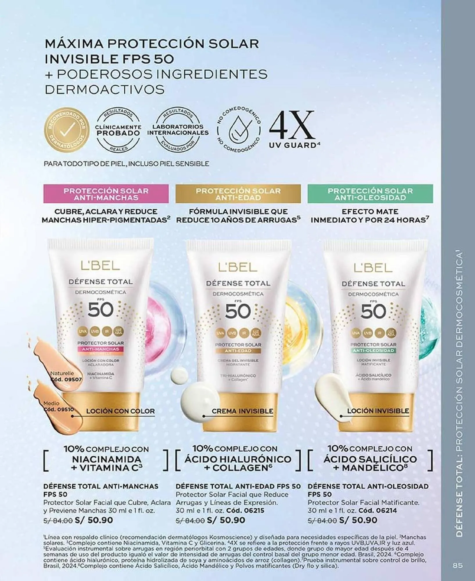 Catalogo de Catálogo L'Bel 17 de setiembre al 31 de octubre 2025 - Pag 85