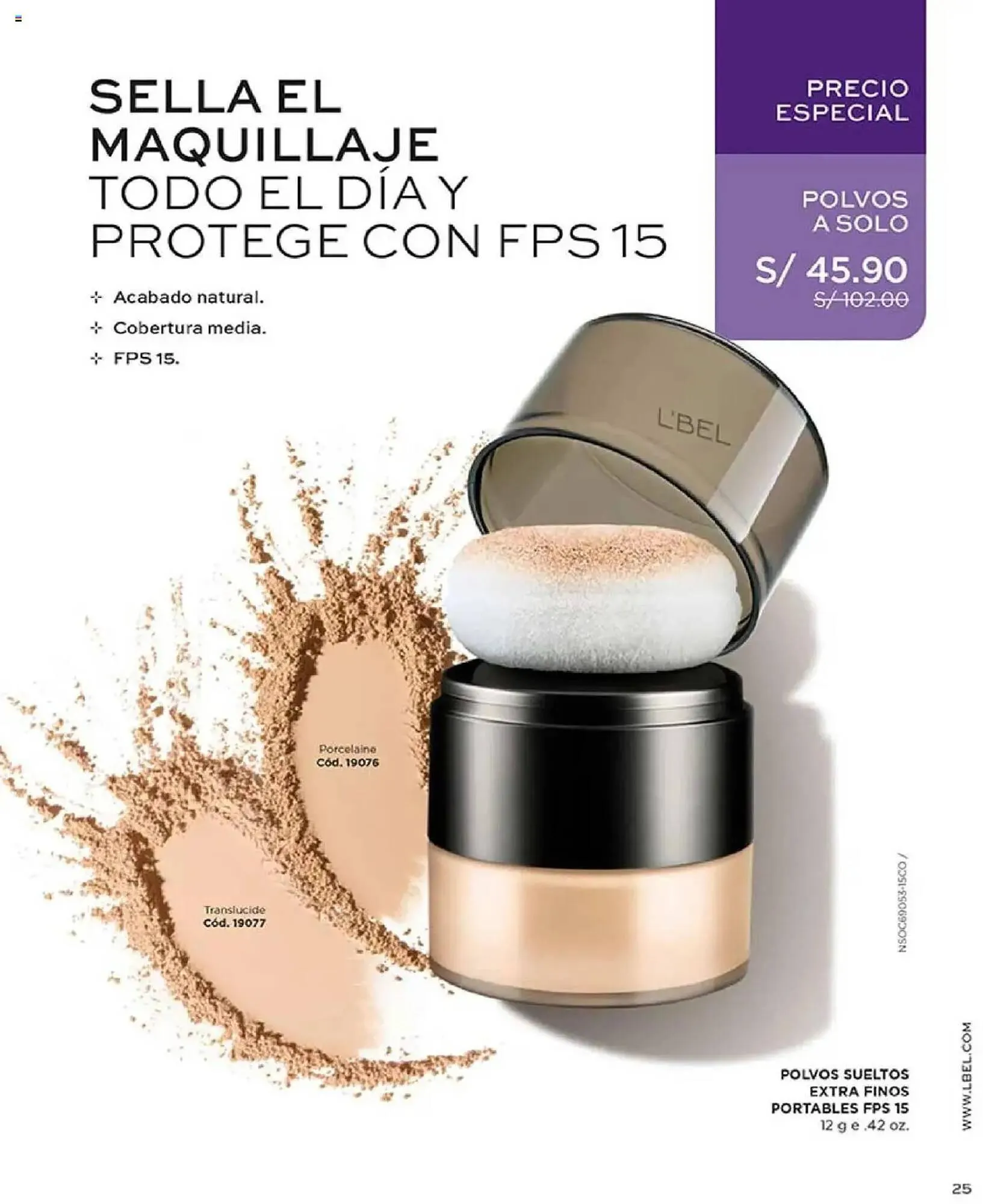 Catalogo de Catálogo L'Bel 22 de abril al 31 de mayo 2025 - Pag 25