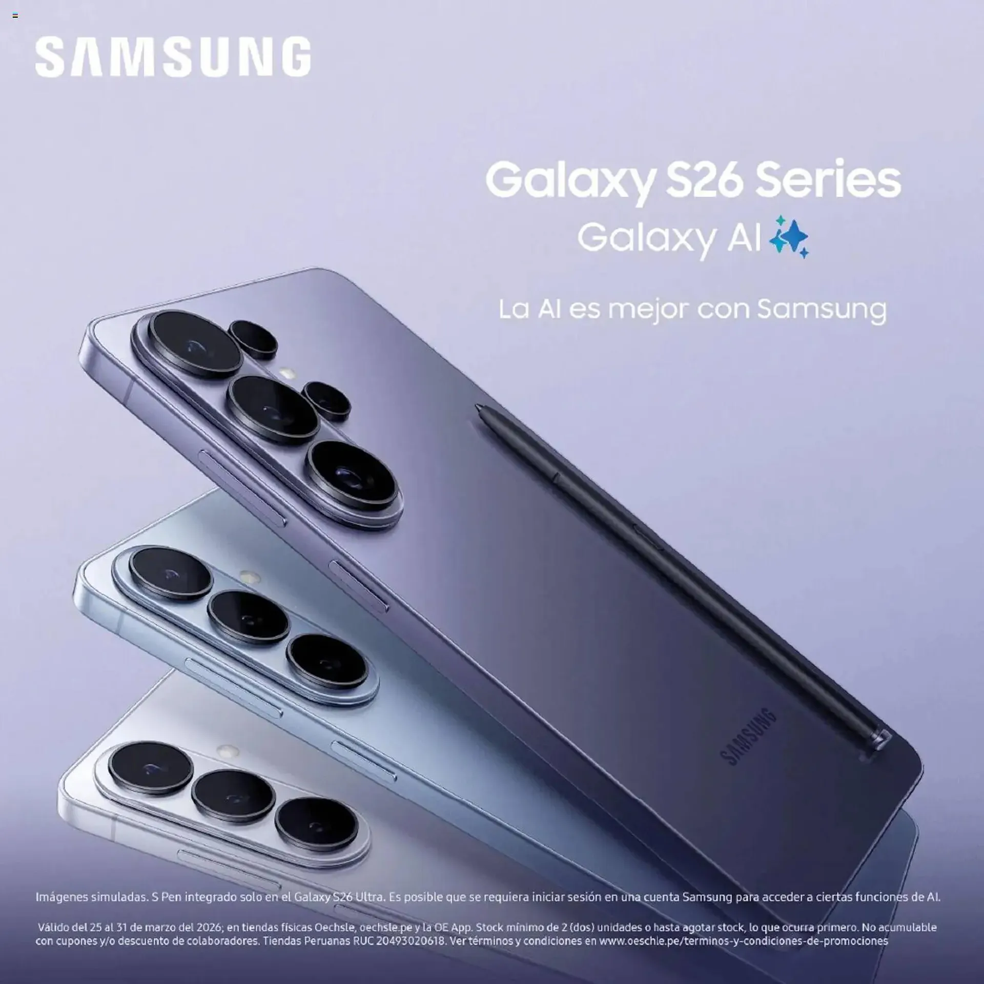 Catalogo de Catálogo Oechsle 25 de marzo al 1 de abril 2026 - Pag 1