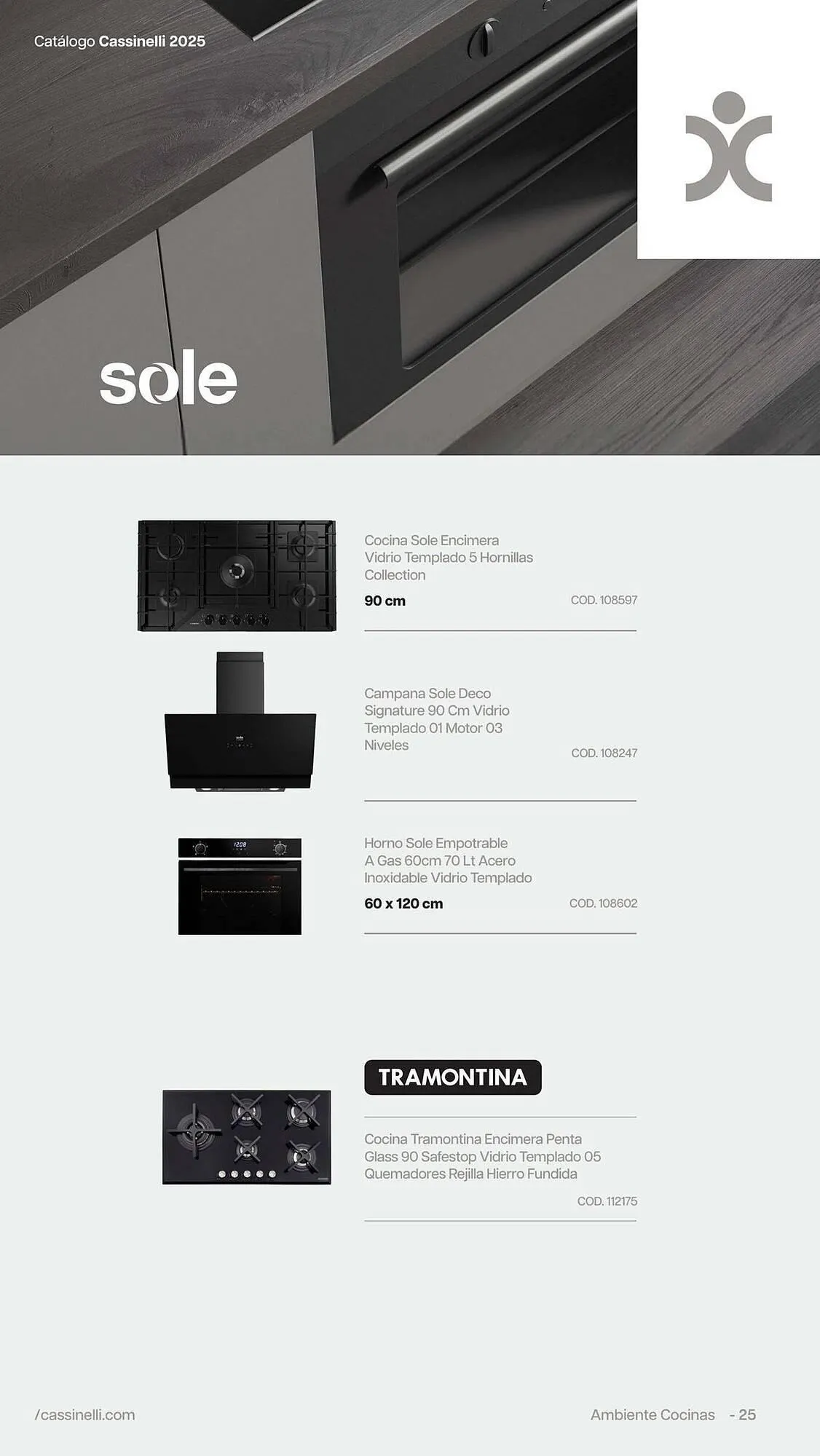 Catalogo de Catálogo Cassinelli 8 de octubre al 31 de octubre 2025 - Pag 25