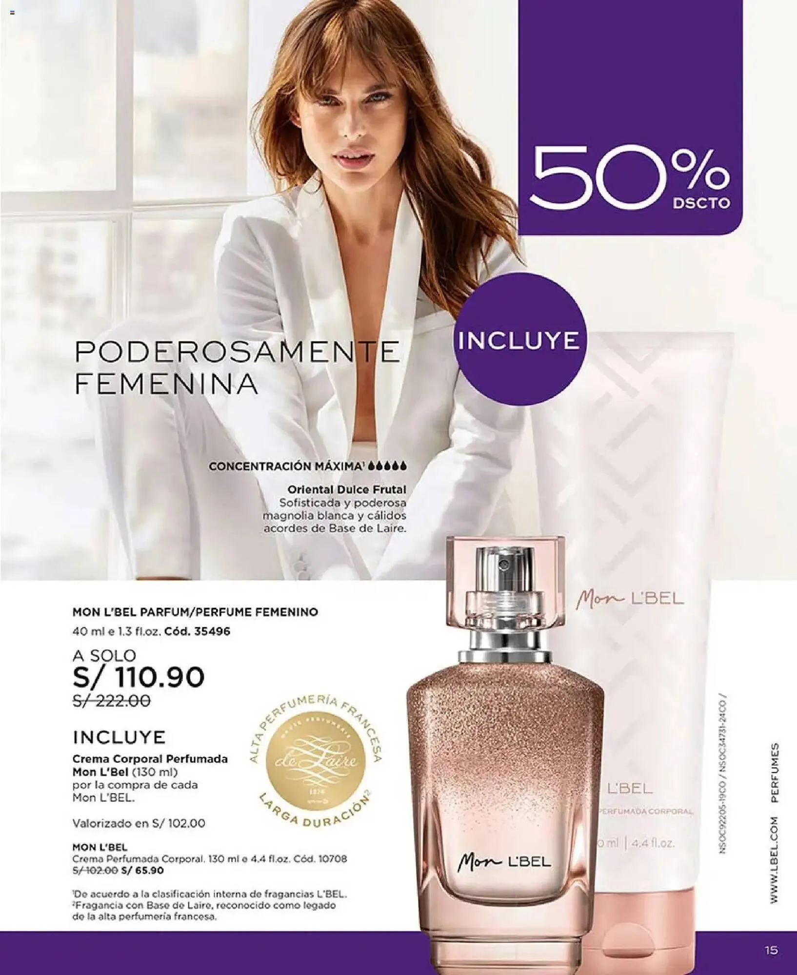 Catalogo de Catálogo L'Bel 3 de marzo al 8 de mayo 2026 - Pag 15