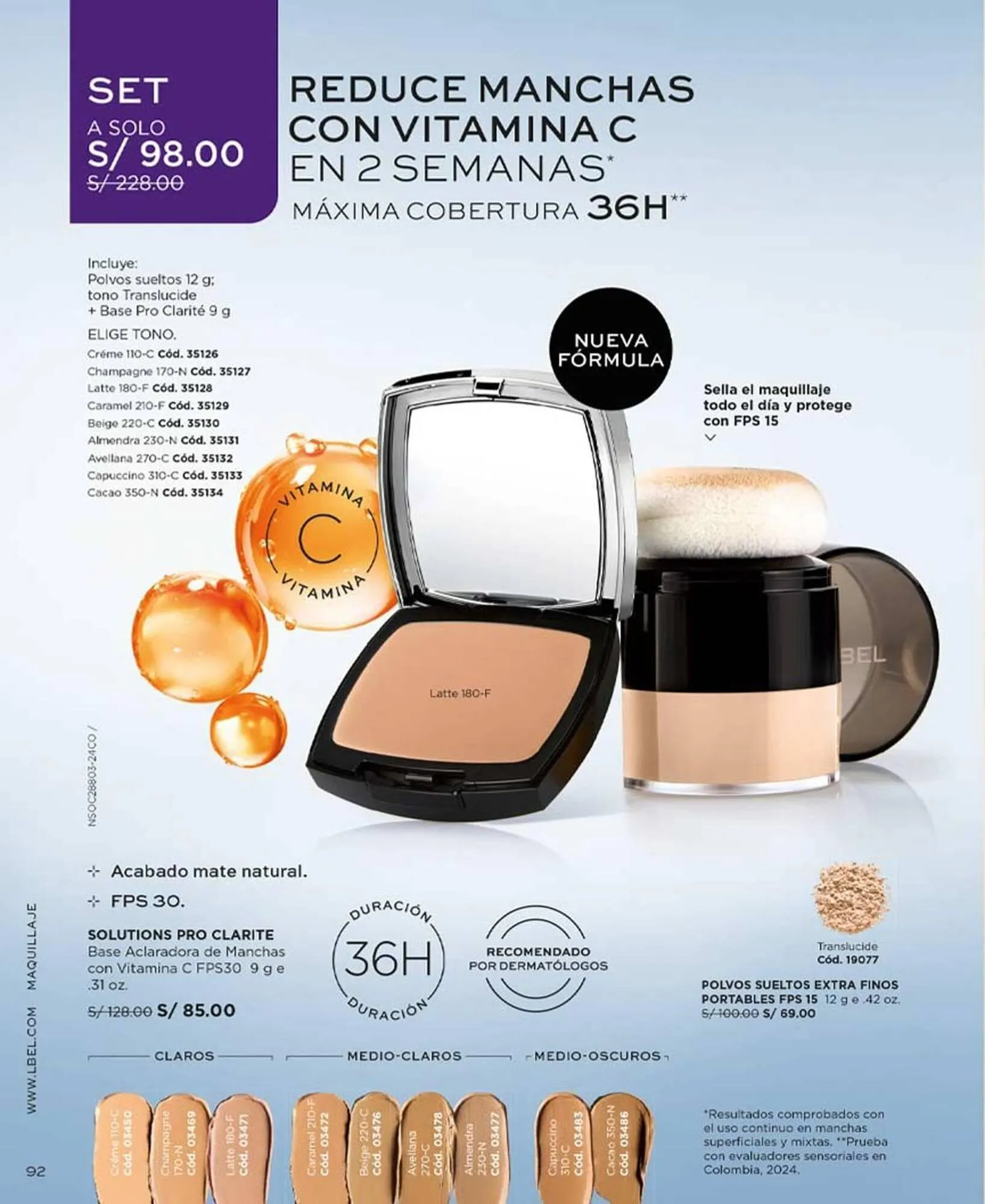 Catalogo de Catálogo L'Bel 31 de julio al 31 de agosto 2024 - Pag 92