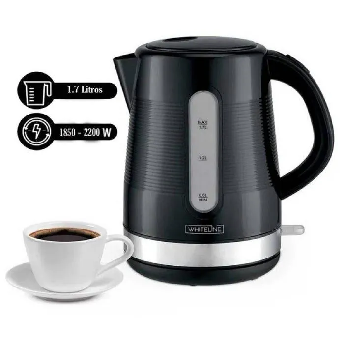Hervidor eléctrico Whiteline 1.7L 1707 Negro