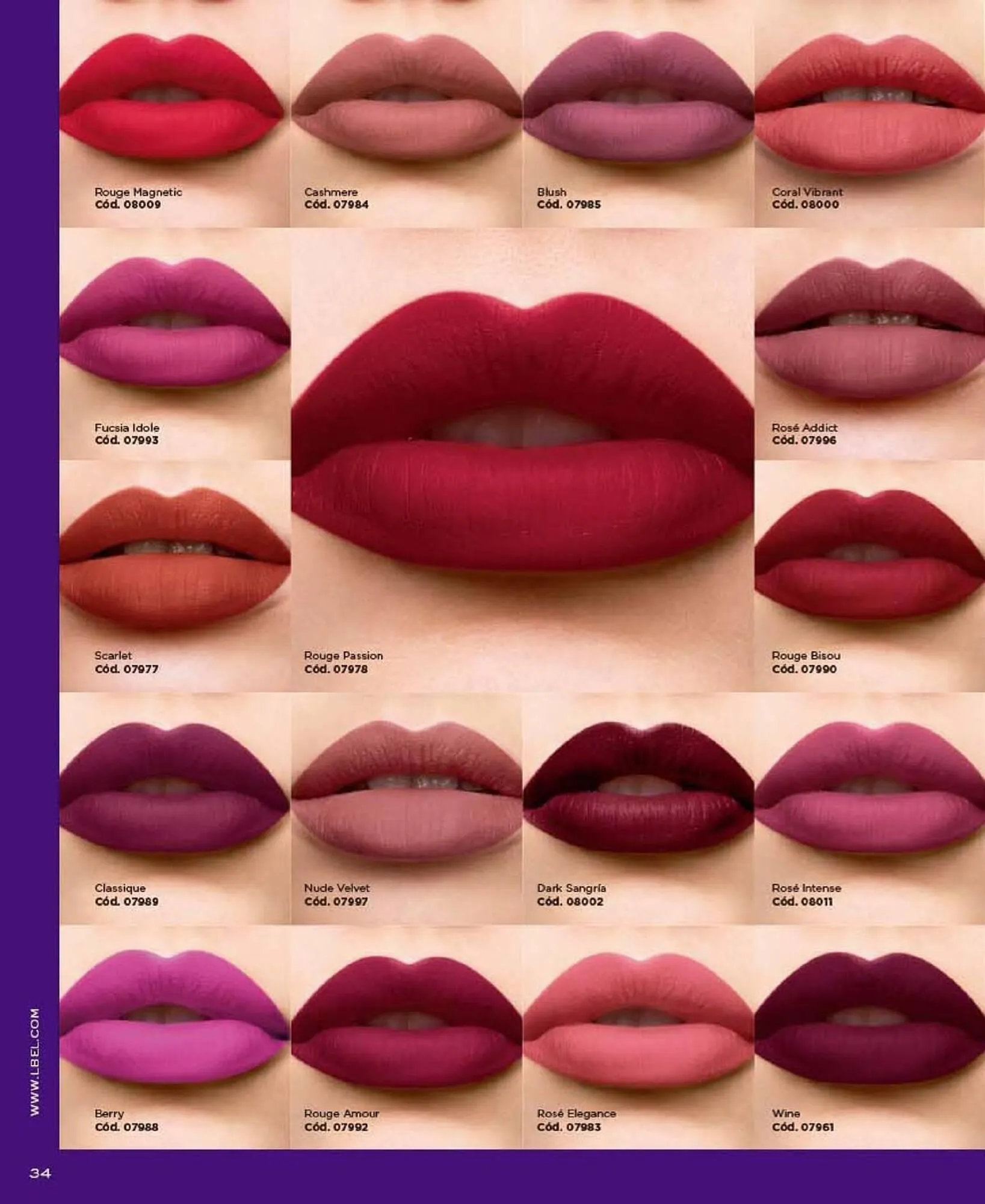 Catalogo de Catálogo L'Bel 8 de julio al 31 de diciembre 2025 - Pag 34