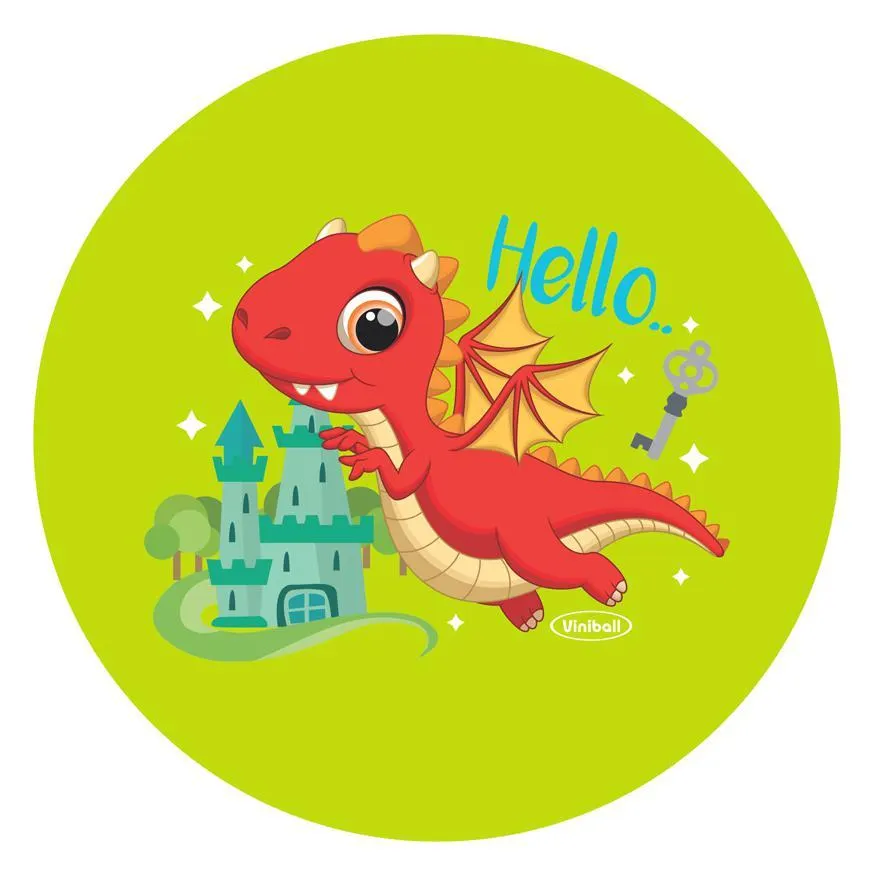 Pelota Recreativa Viniball Dragones N° 5.5 Surtido