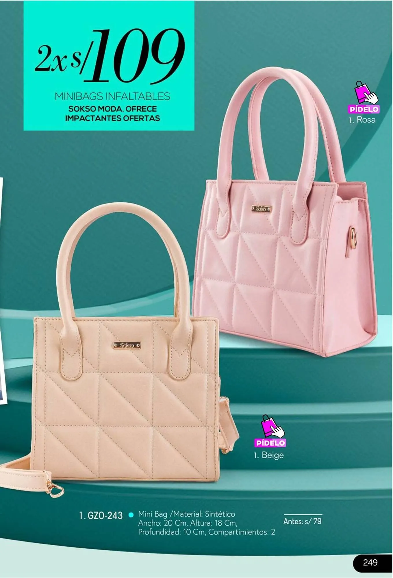 Catalogo de Catálogo Sokso 27 de febrero al 6 de abril 2025 - Pag 249