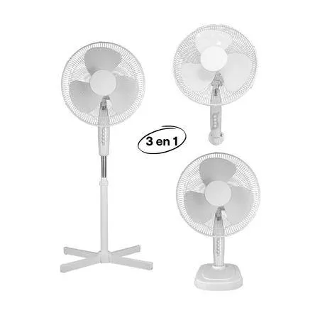 Ventilador de Pie 3 en 1 16\" FS40-24 Blanco Orange - 3 Velocidades