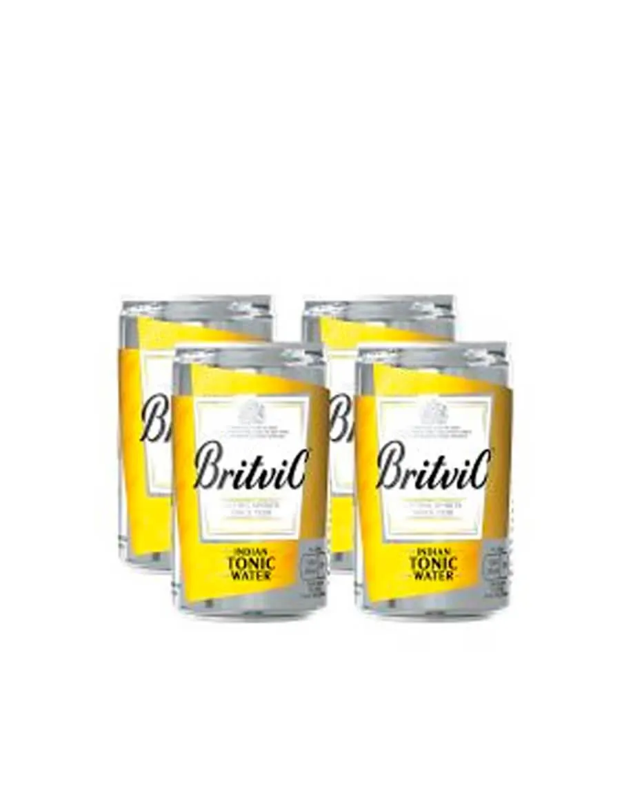 BRITVIC AGUA TÓNICA 150ML x4
