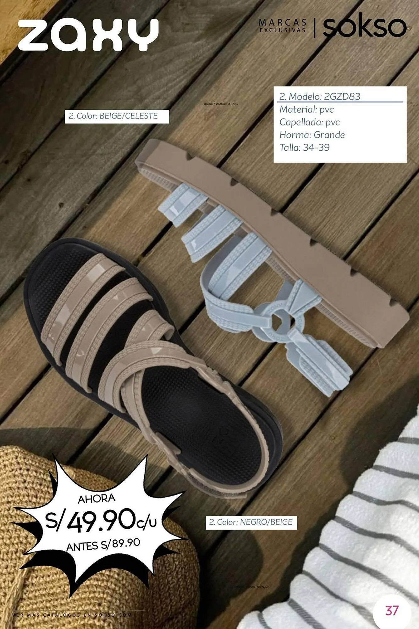 Catalogo de Catálogo Sokso 21 de abril al 18 de mayo 2025 - Pag 37