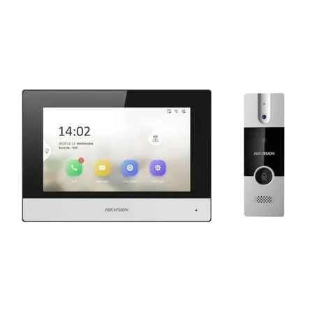 Video Portero Híbrido 2mp 7" Tactil Hikvision