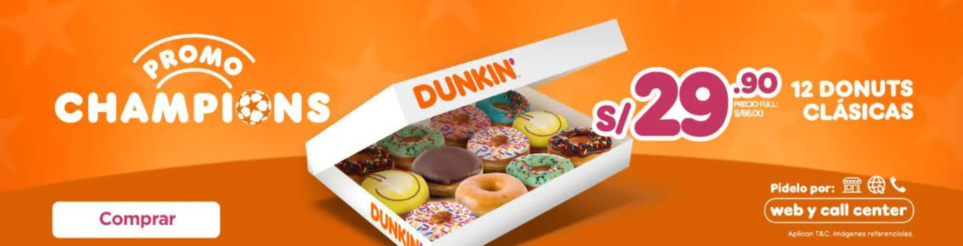 Catálogo Dunkin Donuts - 1