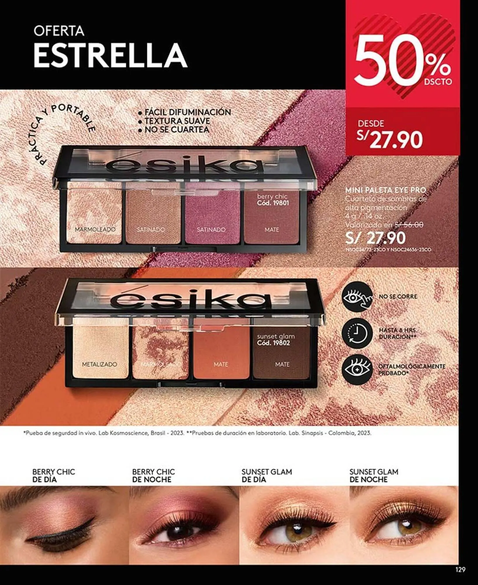 Catalogo de Catálogo Ésika 8 de enero al 1 de marzo 2025 - Pag 129