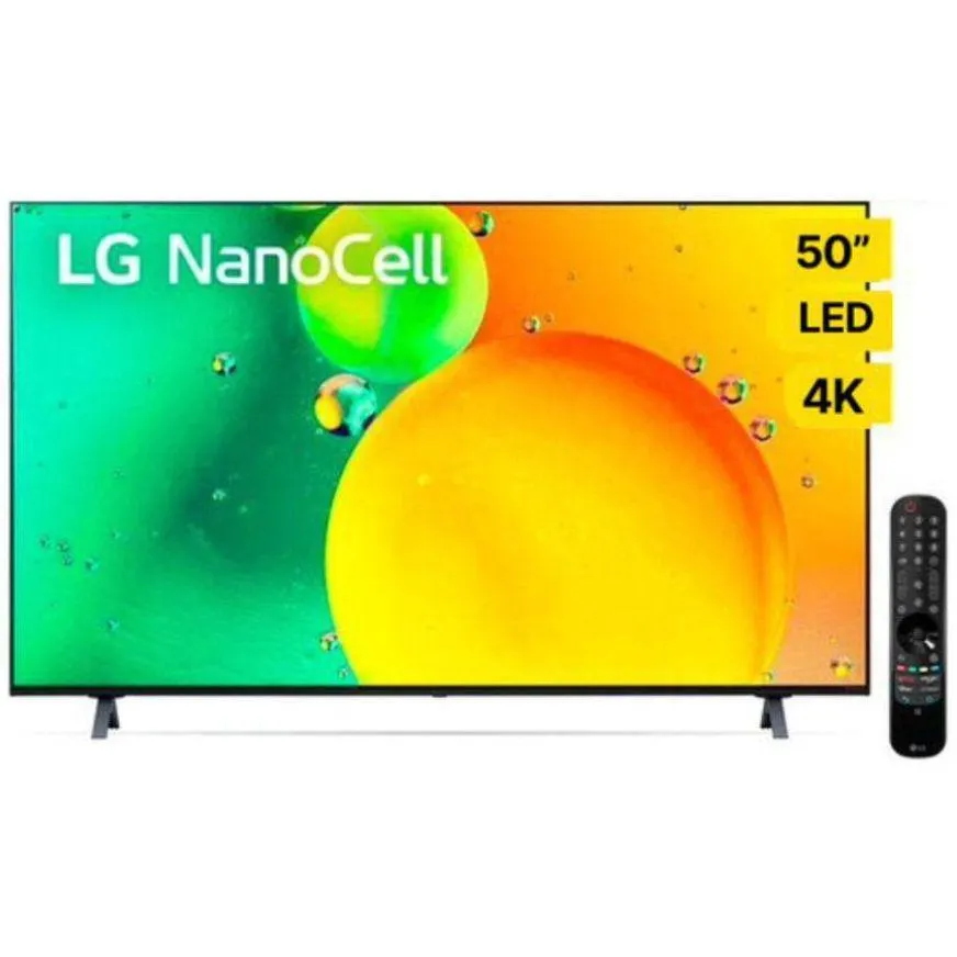 Televisor Lg Led 50'' Nanocell 4K Smart Thinq Ai 50Nano75Sqa (2022)