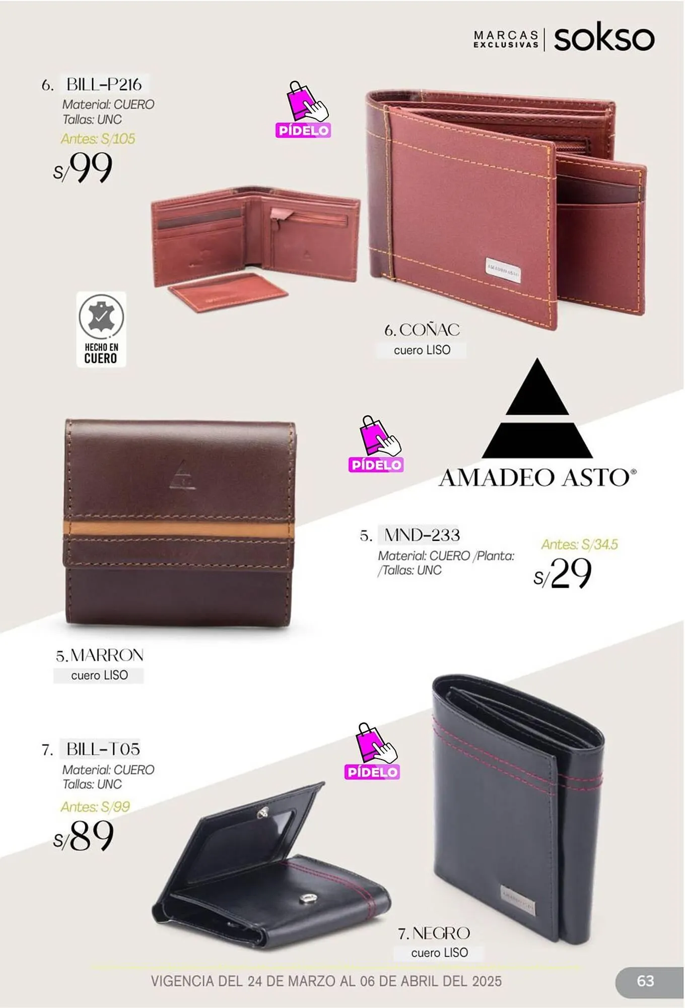 Catalogo de Catálogo Sokso 20 de marzo al 5 de abril 2025 - Pag 63