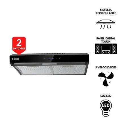 Campana extractora decorativa Amsterdam 60cm Klimatic