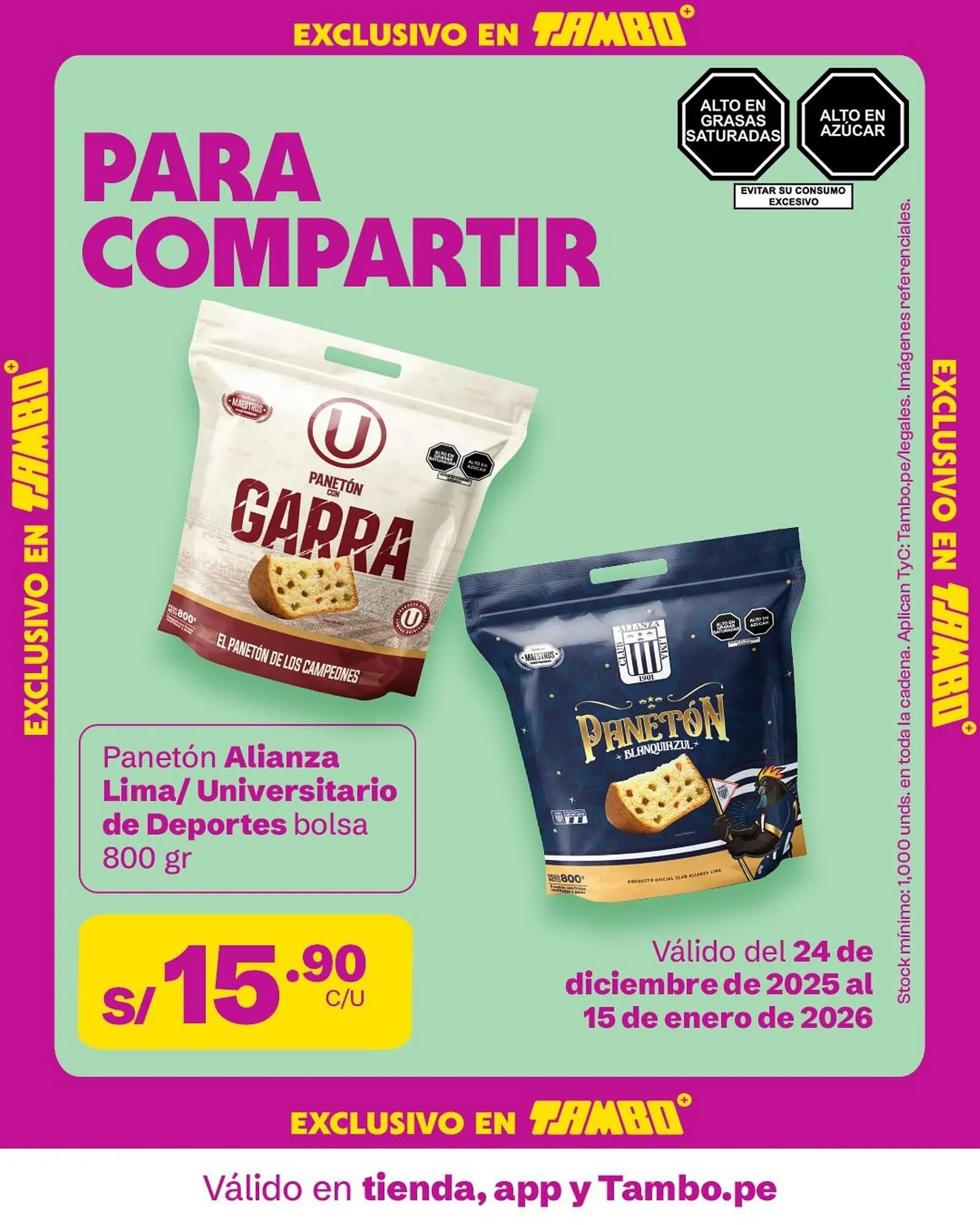 Catalogo de Catálogo Tambo 28 de diciembre al 15 de enero 2026 - Pag 1