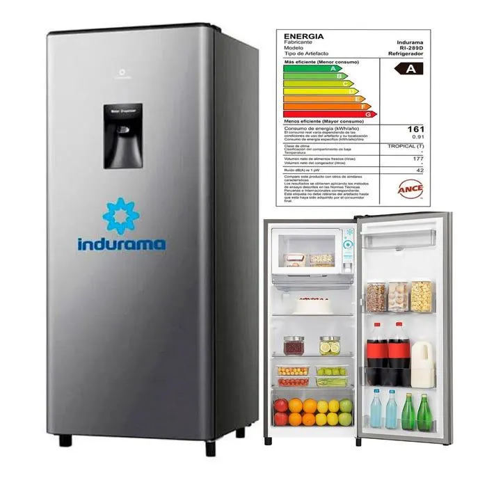 Refrigeradora Indurama 177LT RI-289D Silver