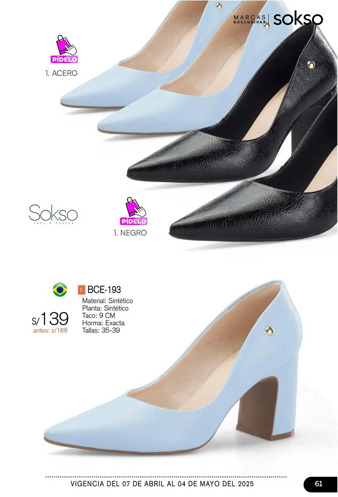 Catalogo de Catálogo Sokso 3 de abril al 4 de mayo 2025 - Pag 61