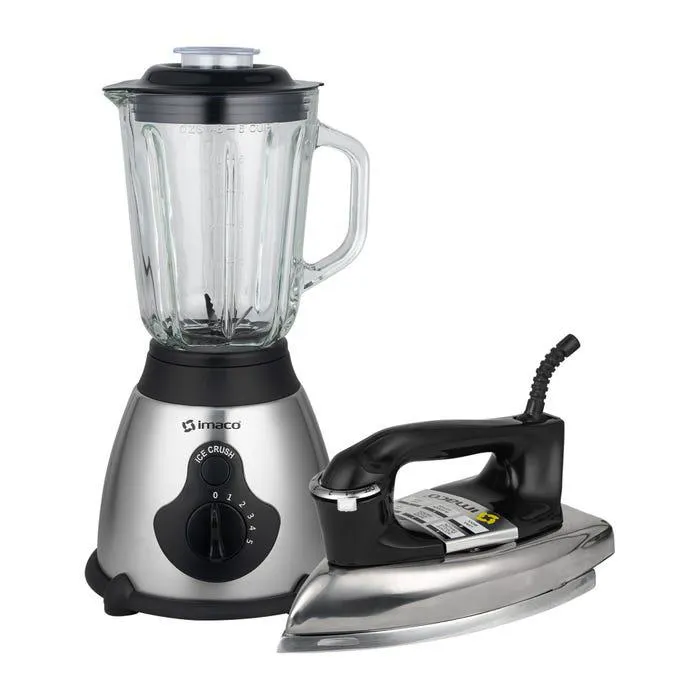 Combo Imaco: Licuadora BLS509 + Plancha I1700