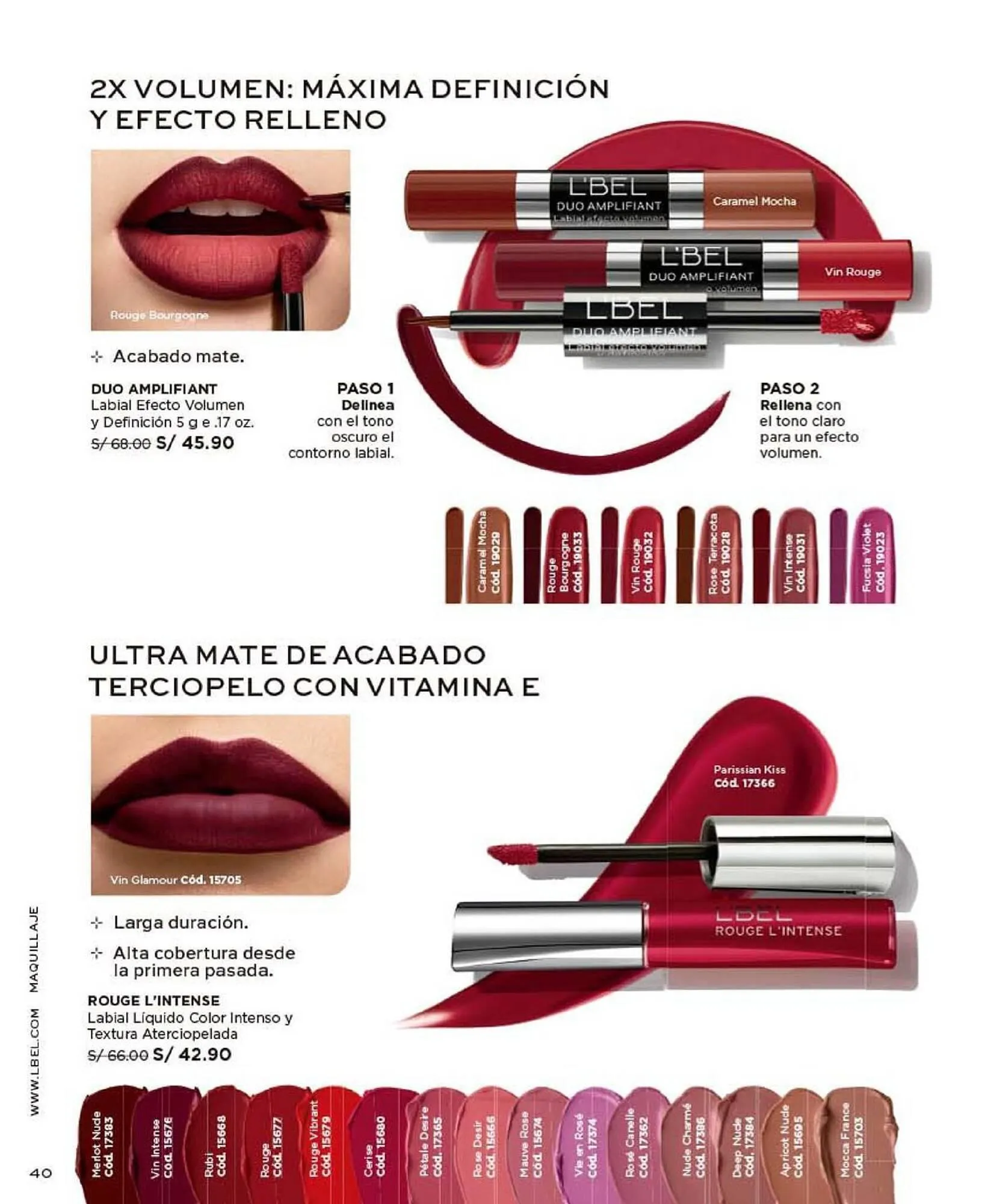 Catalogo de Catálogo L'Bel 8 de julio al 31 de diciembre 2025 - Pag 40