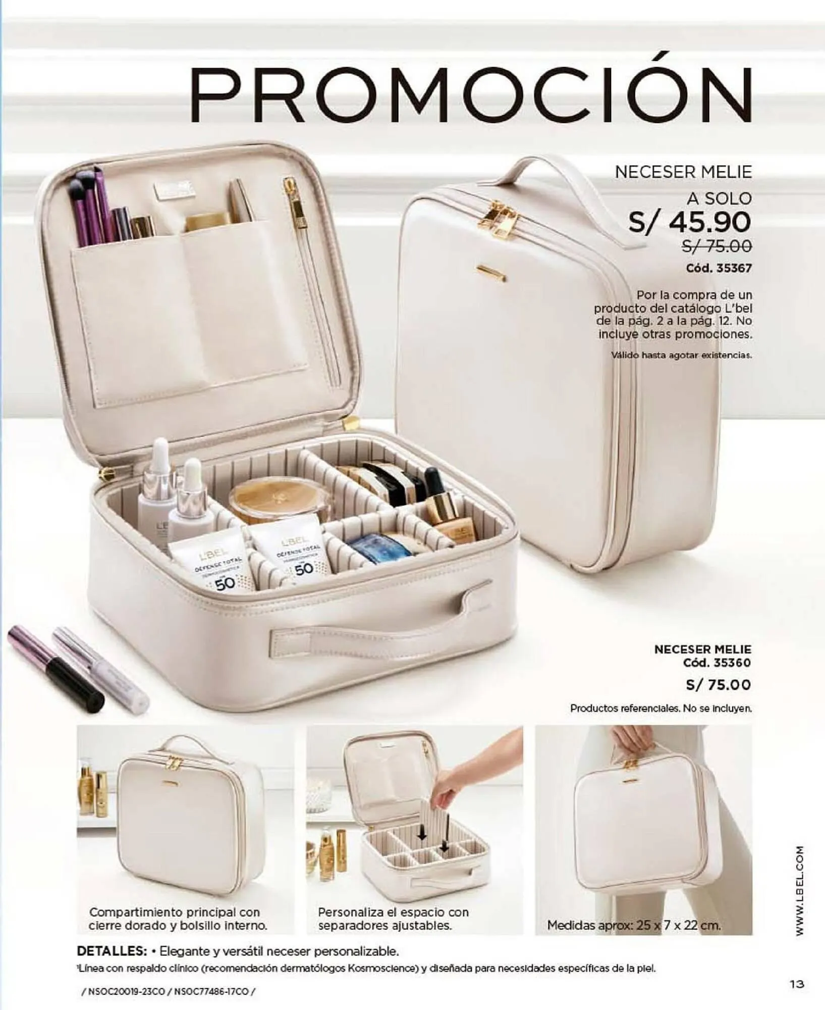 Catalogo de Catálogo L'Bel 8 de julio al 31 de diciembre 2025 - Pag 13