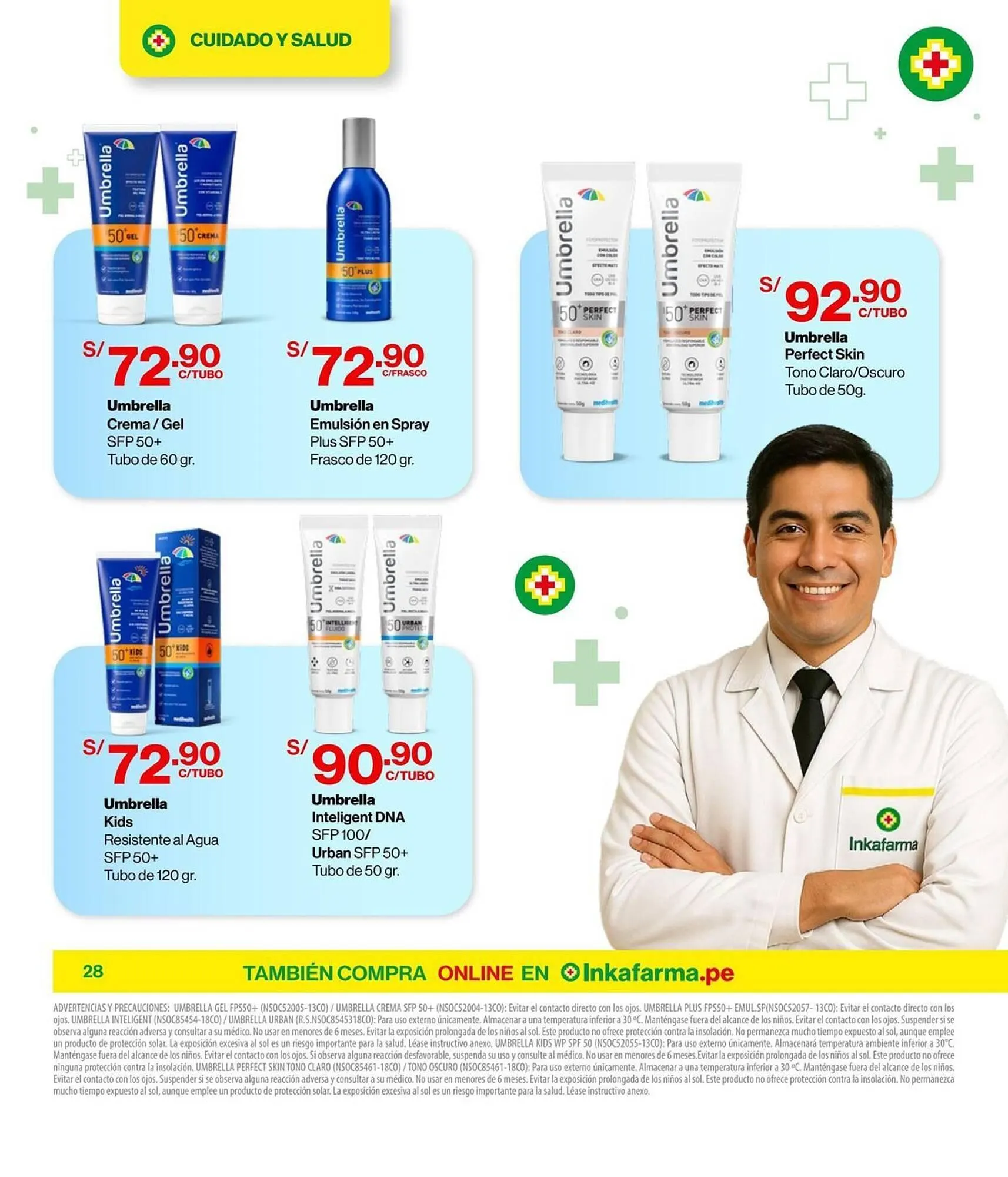 Catalogo de Catálogo InkaFarma 4 de octubre al 31 de octubre 2025 - Pag 28