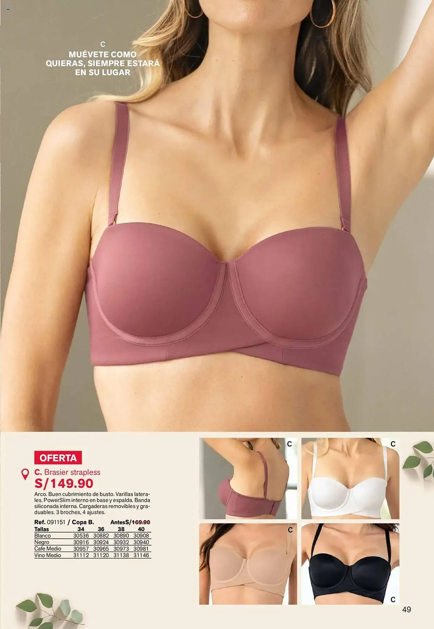 Catalogo de Catálogo Leonisa 15 de julio al 4 de agosto 2025 - Pag 49