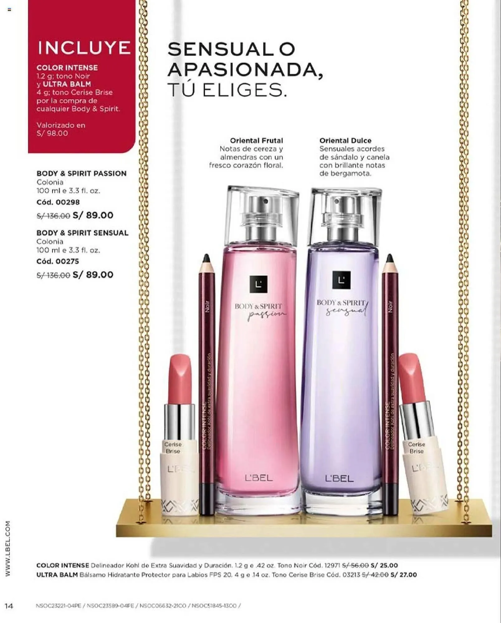 Catalogo de Catálogo L'Bel 17 de noviembre al 3 de diciembre 2024 - Pag 14